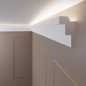 Schöne Stuckleiste LED Kinderzimmer , 10 Meter OL-28